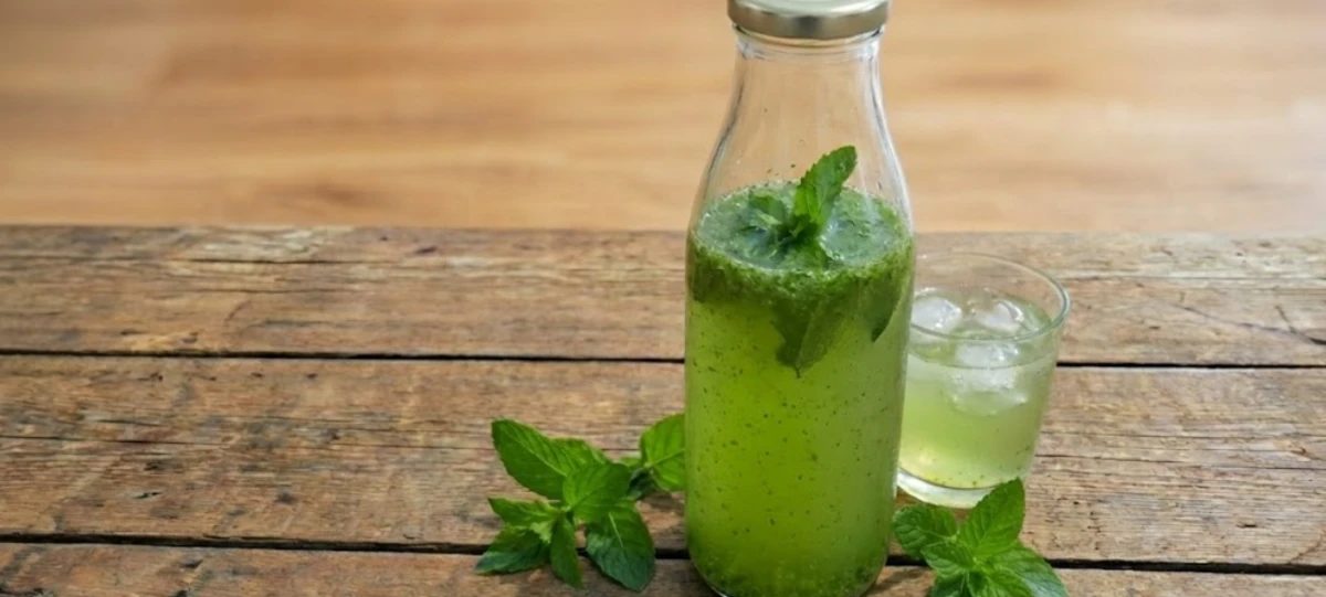 Sok od mente bez kuhanja - prirodan i osvježavajući recept